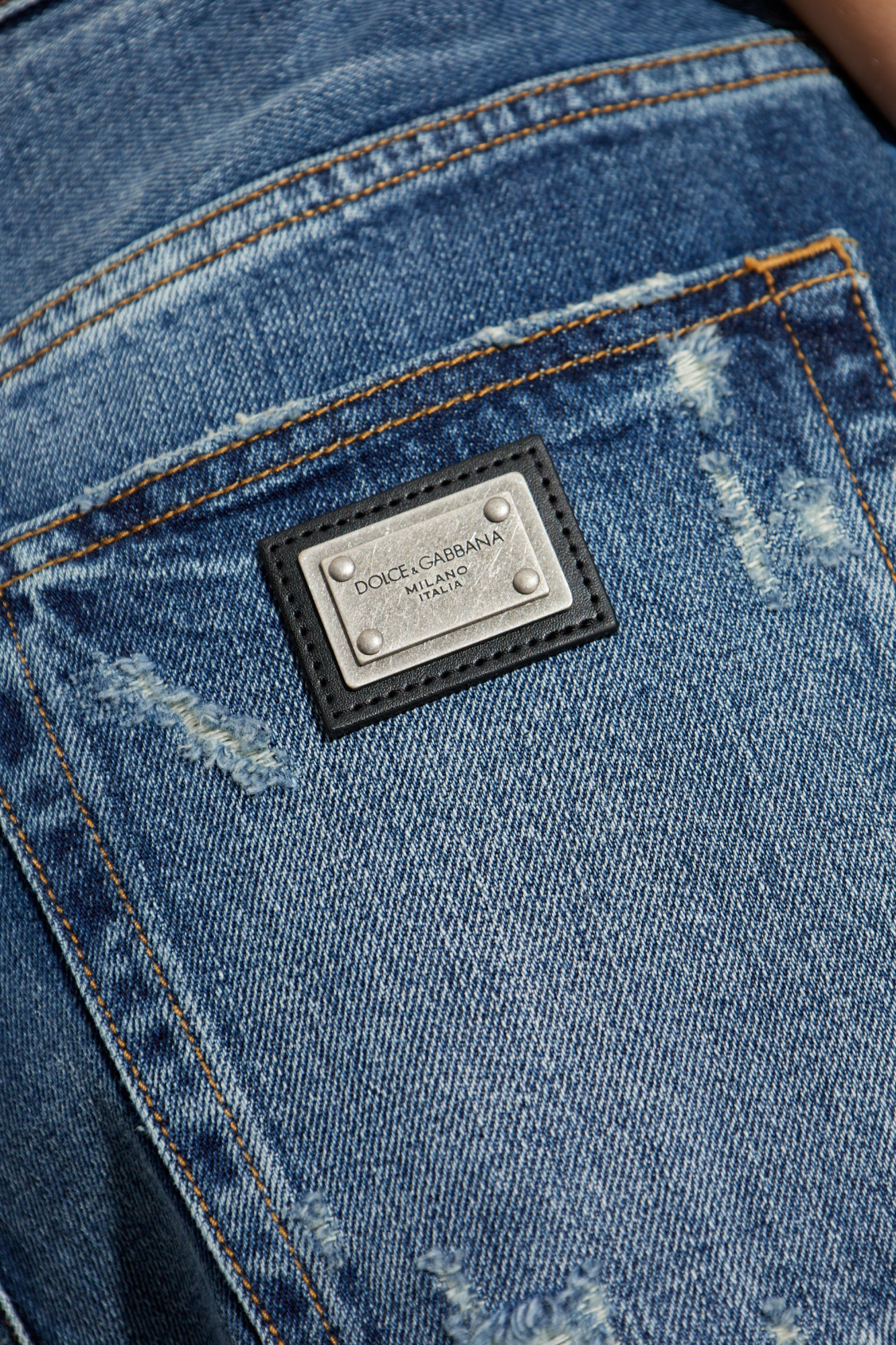 Dolce & Gabbana Jeans with a 'vintage' effect | Women's | Vitkac